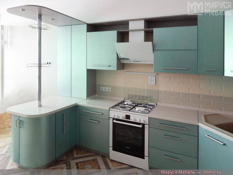 кухня матовая эмаль в Хабаровске