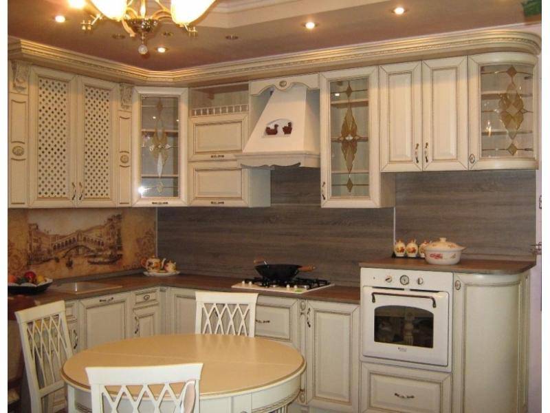 кухня угловая констанция массив в Хабаровске