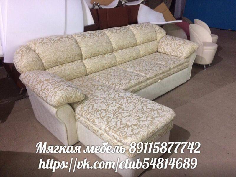 диван люкс- 2 с оттоманкой в Хабаровске