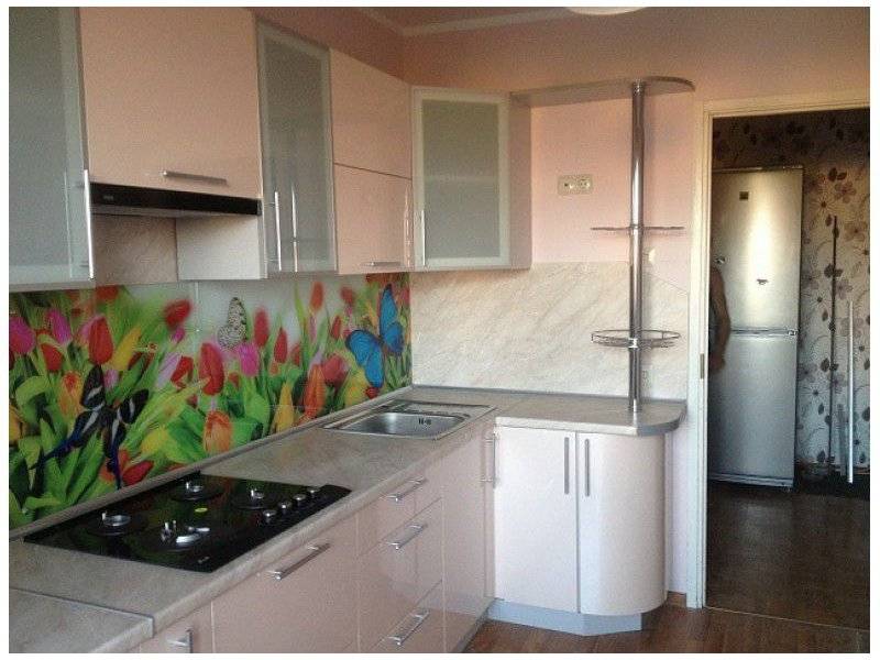 кухня мдф в алюминиевом профиле в Хабаровске