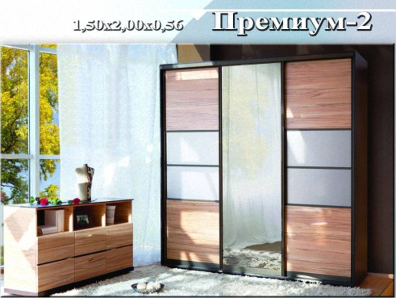 шкаф-купе «премиум 2» в Хабаровске