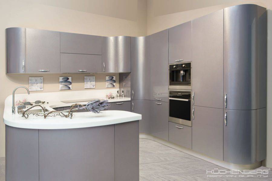кухня loft kristall эмаль металлик в Хабаровске