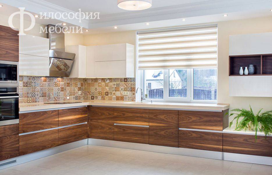 угловая кухня №34 в Хабаровске