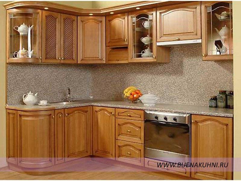 угловая кухня классика в Хабаровске