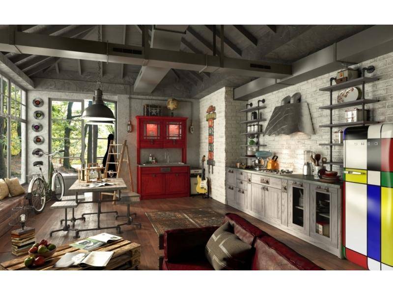 кухонный гарнитур loft в Хабаровске