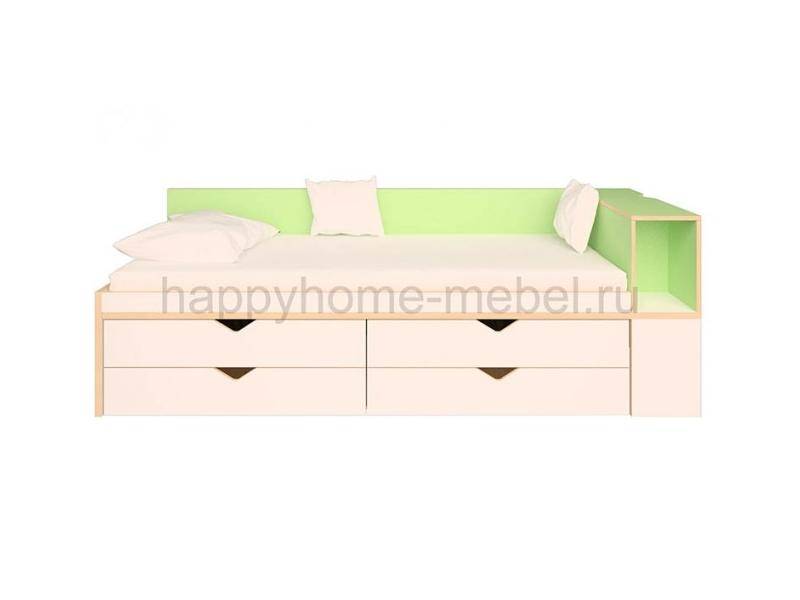 низкая кровать-чердак happy kids 6 в Хабаровске