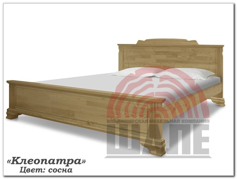 кровать из массива сосны клеопатра в Хабаровске