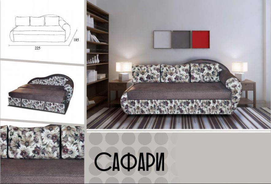 раскладная тахта сафари в Хабаровске