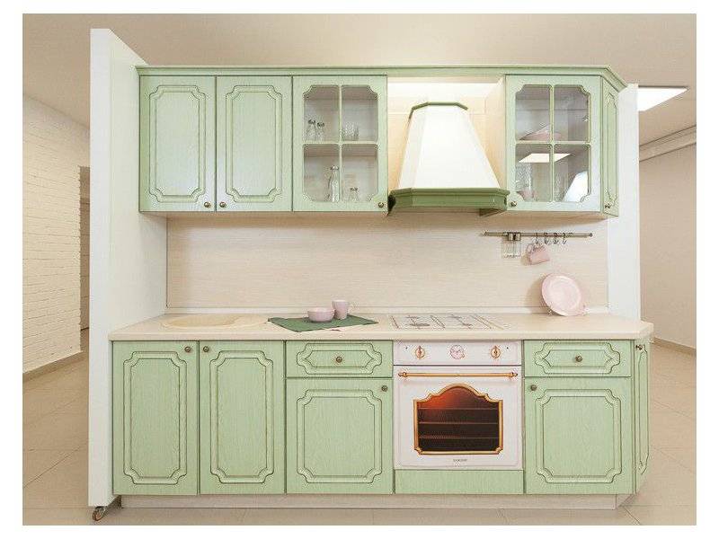 клпссическая кухня винтаж ясень фисташка в Хабаровске