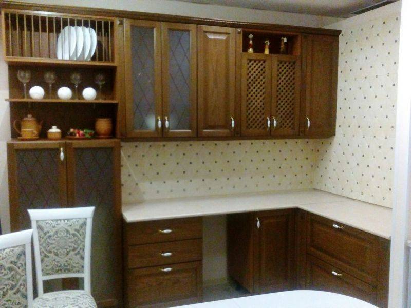 угловая кухня виктория - шпон в Хабаровске