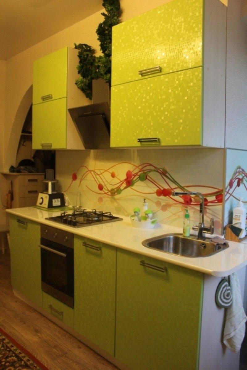яркая кухня мдф в Хабаровске