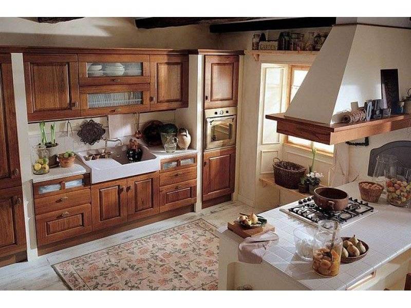 кухня арт из массива 003 в Хабаровске