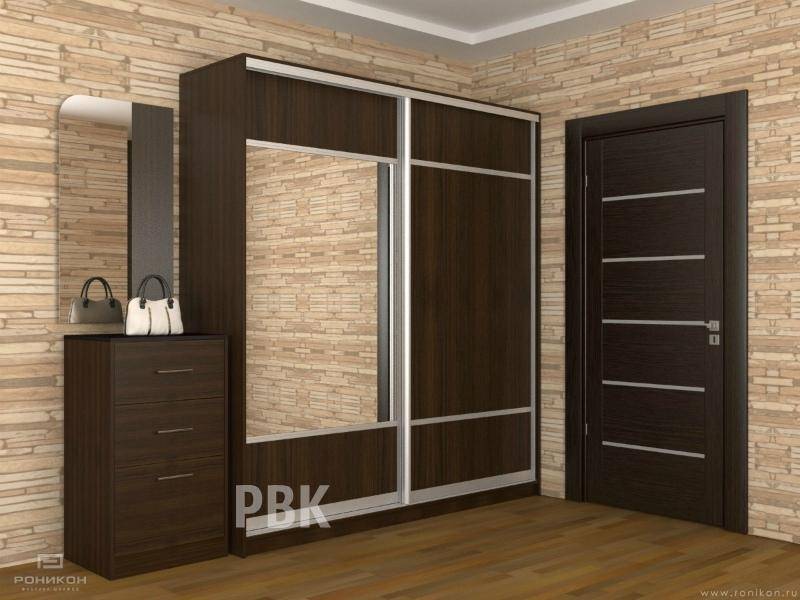 шкаф-купе со вставкой в Хабаровске