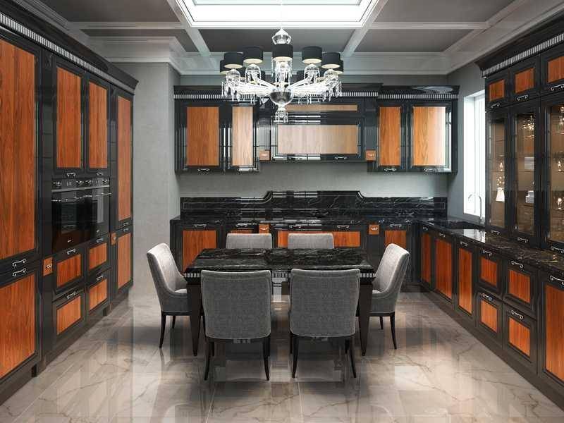 кухня просторная avenueluxury в Хабаровске