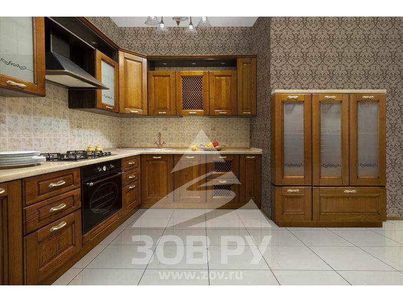 кухонный гарнитур массив ясень т502 102 в Хабаровске