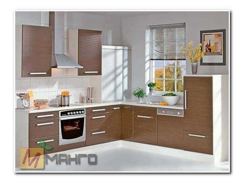 светлый кухонный гарнитур бари в Хабаровске