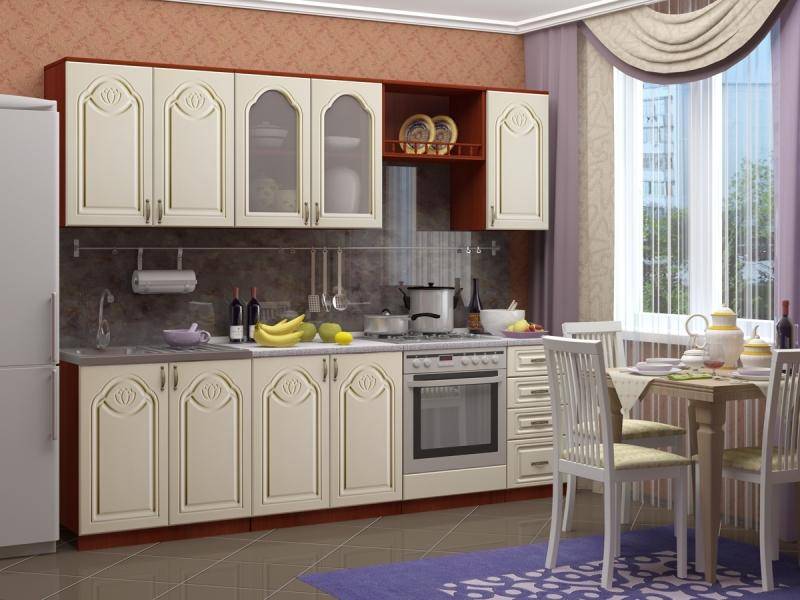 кухня мдф лотос в Хабаровске