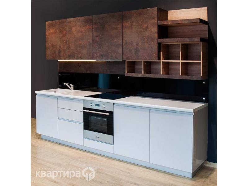 кухонный гарнитур прямой ольхон в Хабаровске