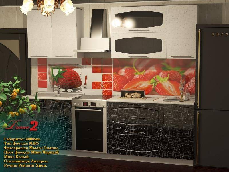 прямая кухня диана 2 в Хабаровске