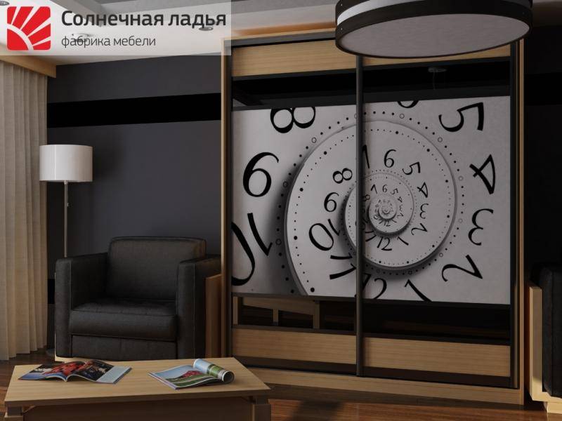шкаф - купе для гостиной 1 в Хабаровске