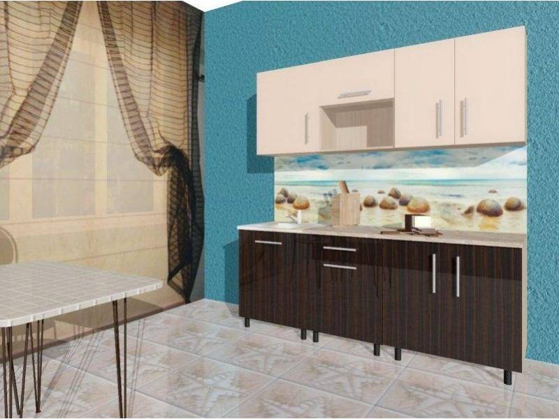 кухня прямая эконом в Хабаровске