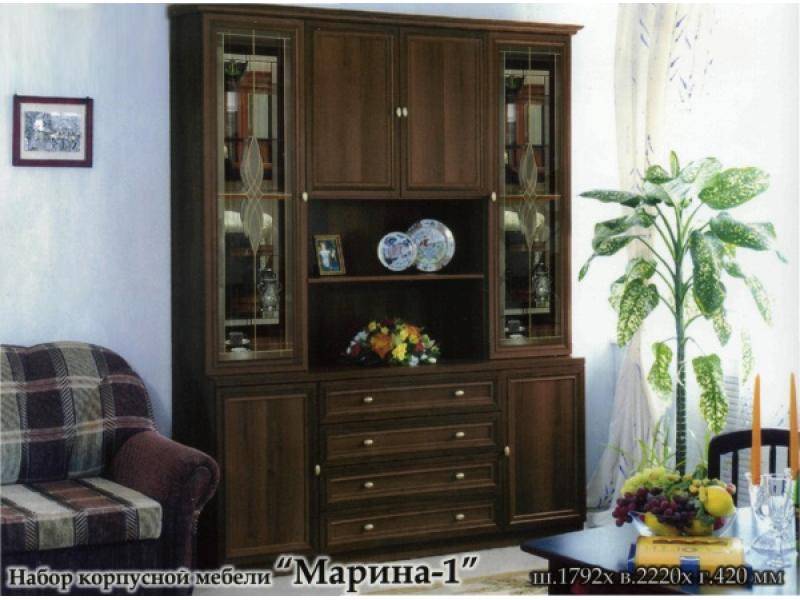 гостиная стенка марина 1 в Хабаровске