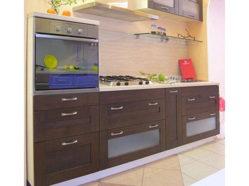 кухонный гарнитур прямой 48 в Хабаровске