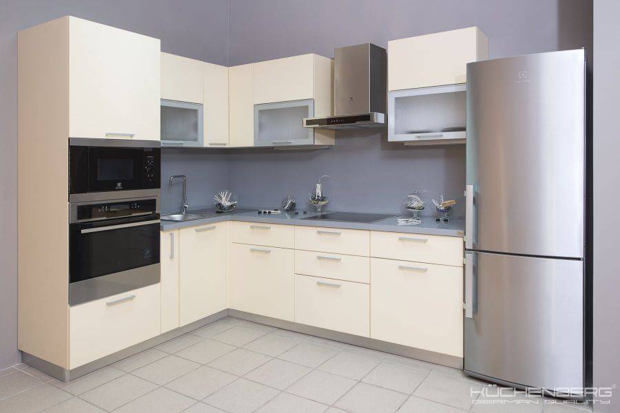 угловая компактная кухня loft в Хабаровске