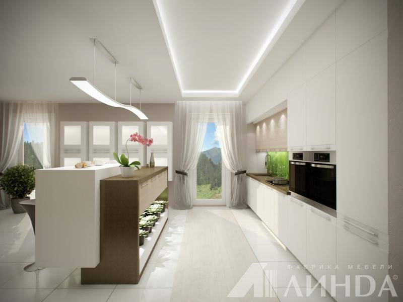 кухня лината мдф в Хабаровске