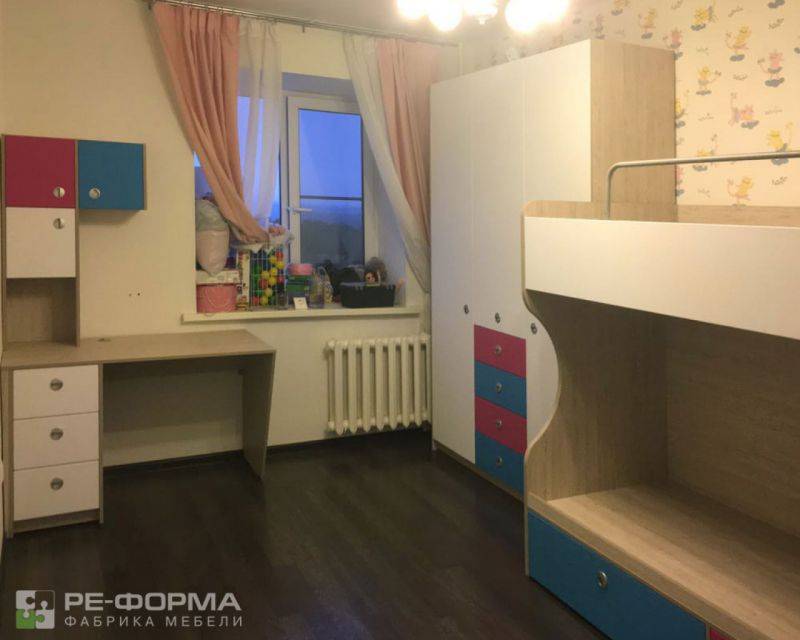 детская мебель 009 для двух детей в Хабаровске