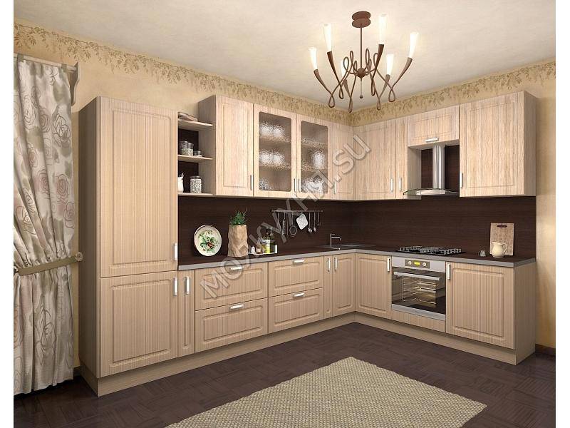 классическая угловая кухня в Хабаровске