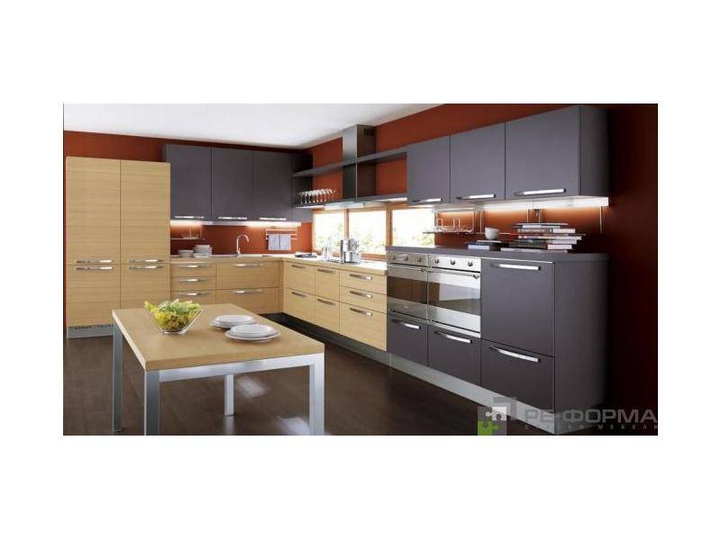 угловая кухня модерн 001 в Хабаровске
