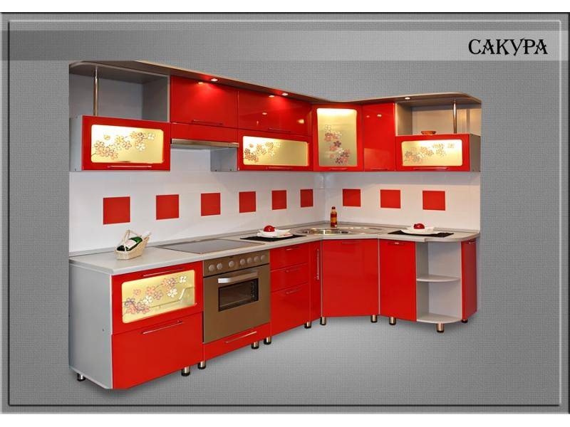кухня угловая сакура в Хабаровске