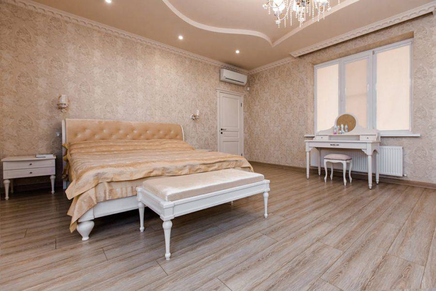 светлая спальня в Хабаровске