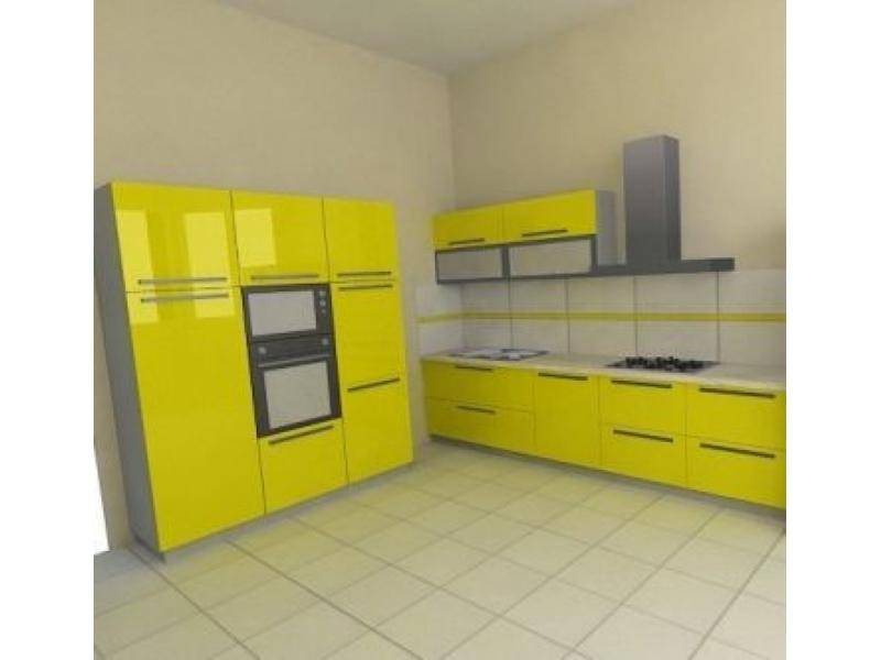 кухонный гарнитур угловой глянец в Хабаровске