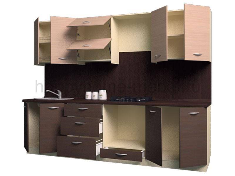 большая прямая кухня life wood 4 2800 в Хабаровске