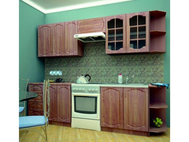 кухонный гарнитур прямой классика в Хабаровске