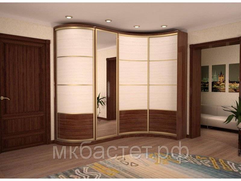 радиусный шкаф-купе р-4 в Хабаровске