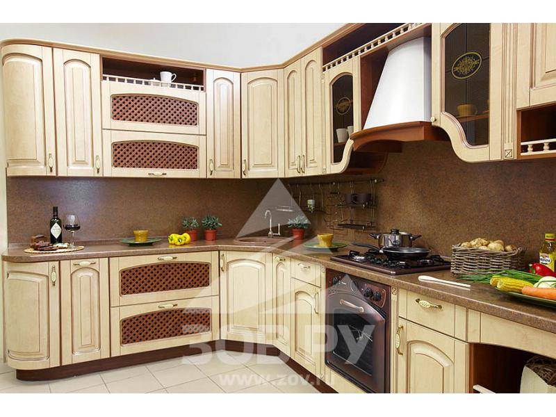 кухонный гарнитур ретро 5 клен патина в Хабаровске