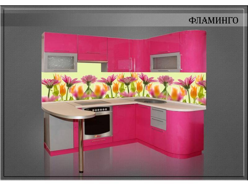 кухня угловая фламинго в Хабаровске