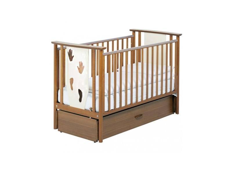 детская кроватка-маятник papaloni aura 125x65 в Хабаровске