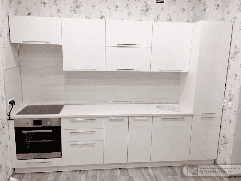 кухня модерн белая в Хабаровске