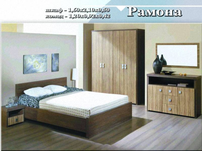 спальный гарнитур «рамона» в Хабаровске