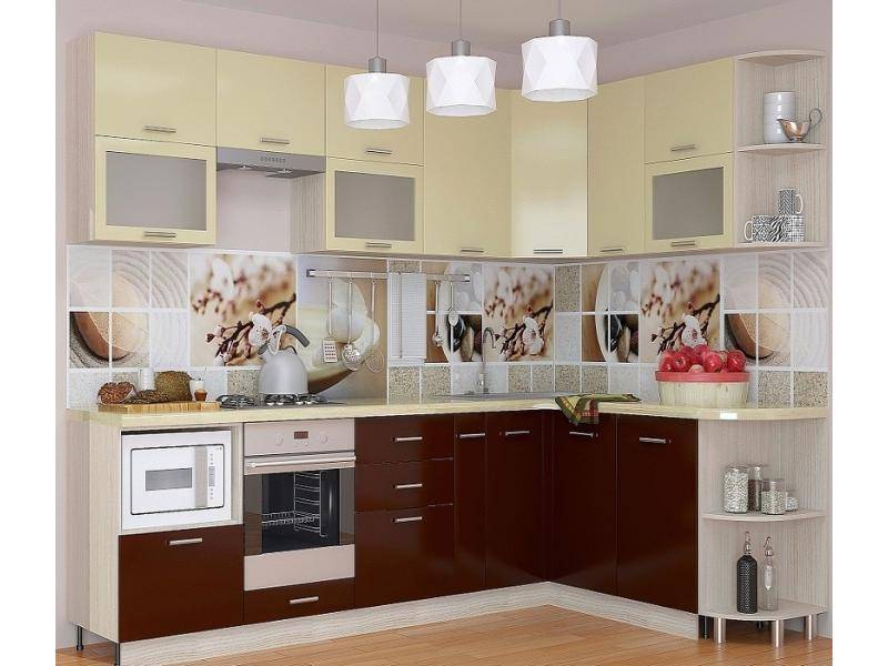 кухонный гарнитур латте в Хабаровске
