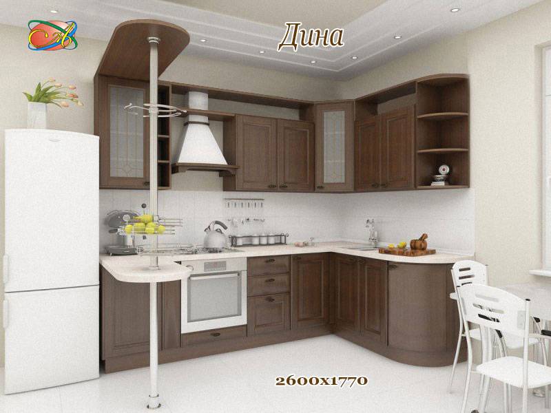 кухня угловая «дина» в Хабаровске