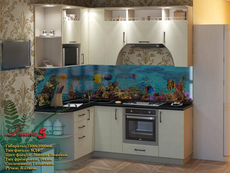 угловая кухня диана 5 в Хабаровске