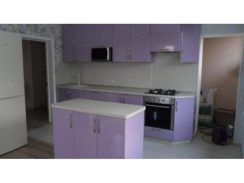 фиолетовая кухня пластик в Хабаровске