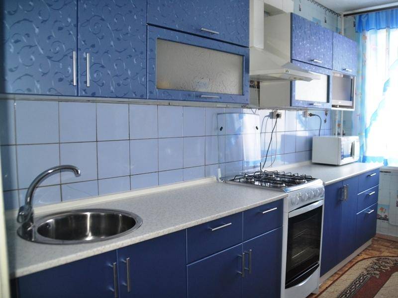 кухонный гарнитур прямой шампань в Хабаровске