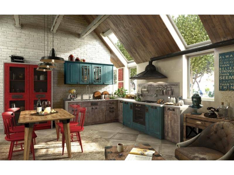 кухня loft в Хабаровске