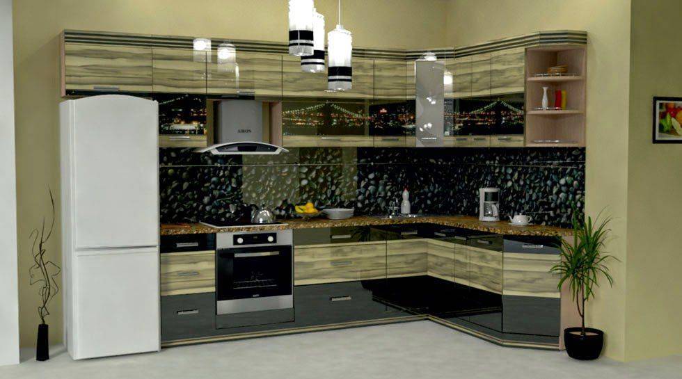 угловая кухня в Хабаровске